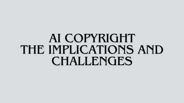 AI Copyright: Understanding the Implications and Challenges