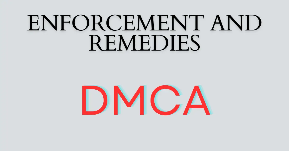 Enforcement and Remedies